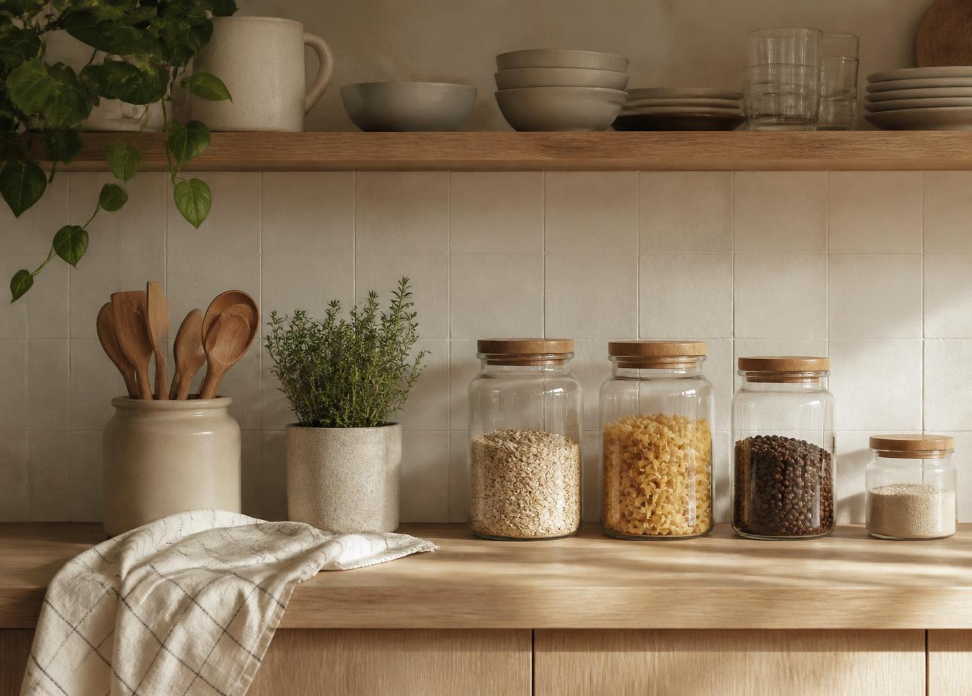 A Pantry That Feels Calm